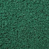 Dark Green rubber granules