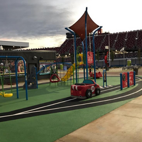 Talladega Raceway - pip play surface